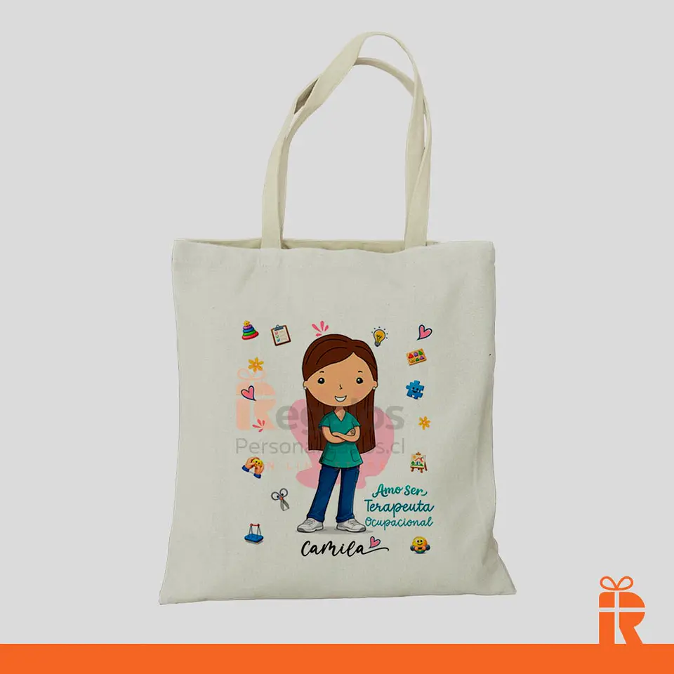 Bolsa tela diseño T.O. mujer 1