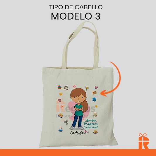 Bolsa tela diseño T.O. mujer 4