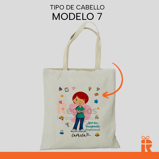 Bolsa tela diseño T.O. mujer 8