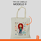 Bolsa tela diseño T.O. mujer - Miniatura 10