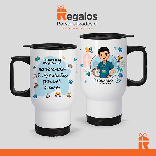 Mug térmico diseño T.O. Varón 1