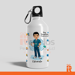 Botella diseño T.O. varón