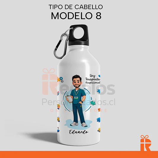 Botella diseño T.O. varón 9