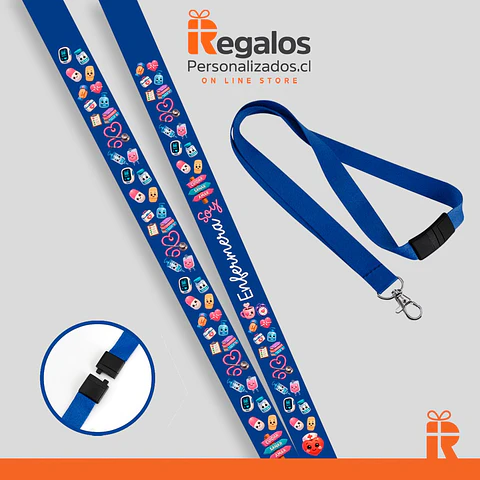 Lanyard diseño Enfermeria