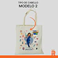 Bolsa tela diseño Enfermera - Miniatura 3