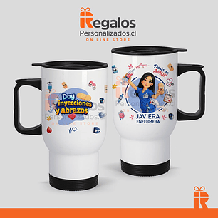 Mug térmico diseño Enfermera