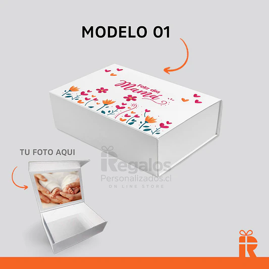 Caja premium para regalo diseño dia de la madre 2