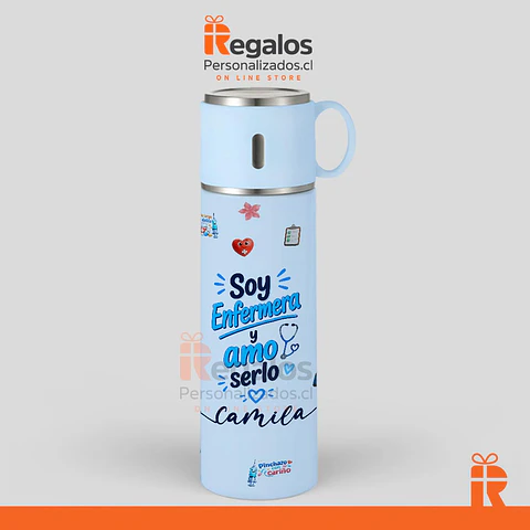 Termo diseño Enfermera