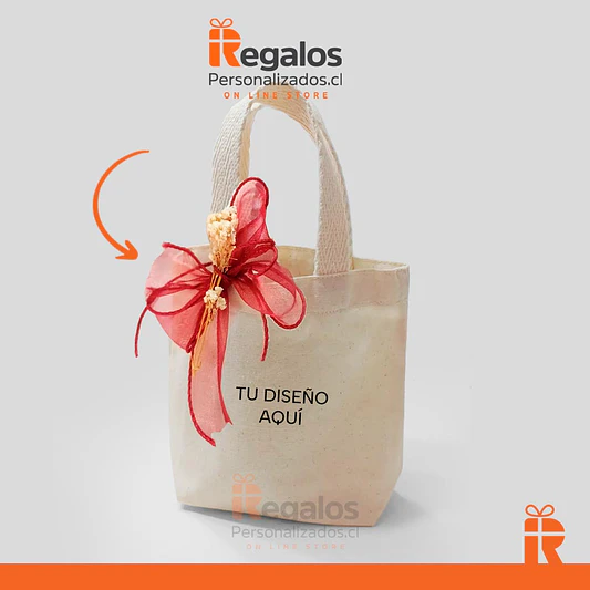 Mini bolsa algodón personalizada 1