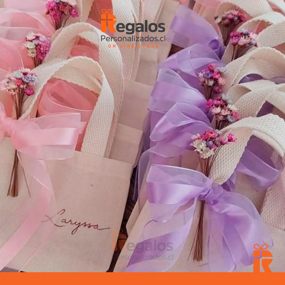 Mini bolsa algodón personalizada 3