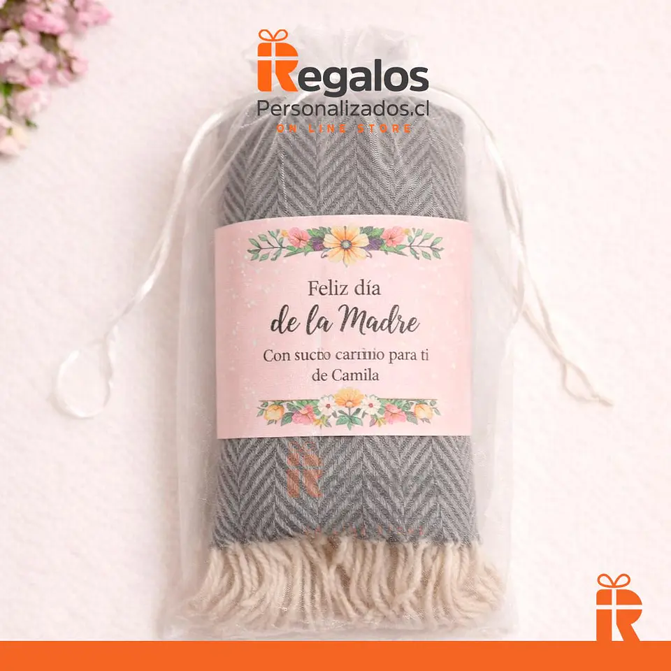 Bufanda mensaje personalizado 2