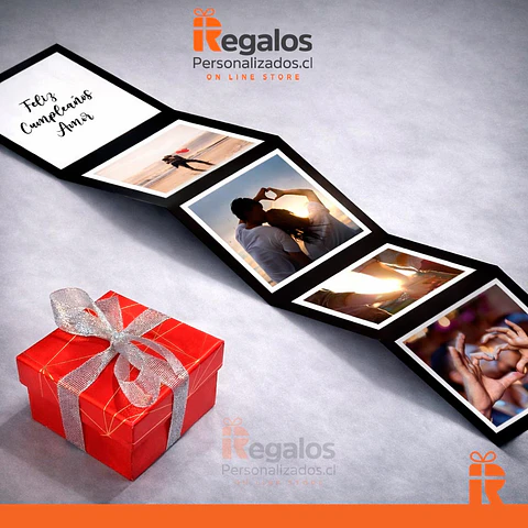 Caja acordeón personalizada