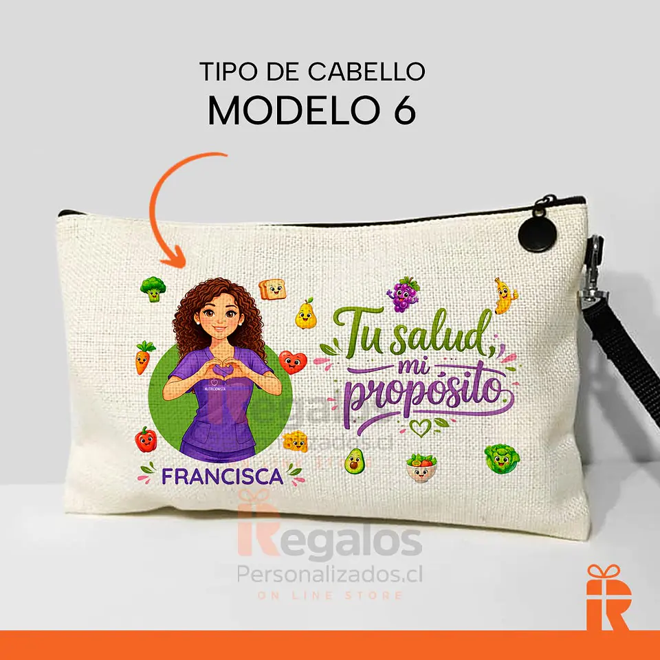 Estuche diseño Nutricionista avatar 2 8