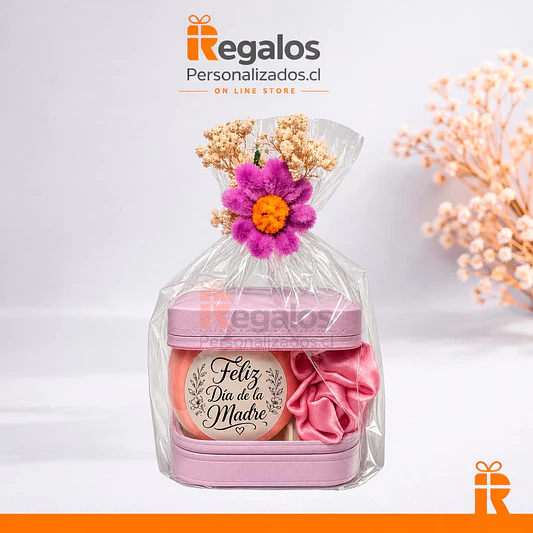 Pack joyero y jabón diseño Mamá 1