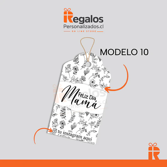 Pack 100 Tag Día de la Madre 11