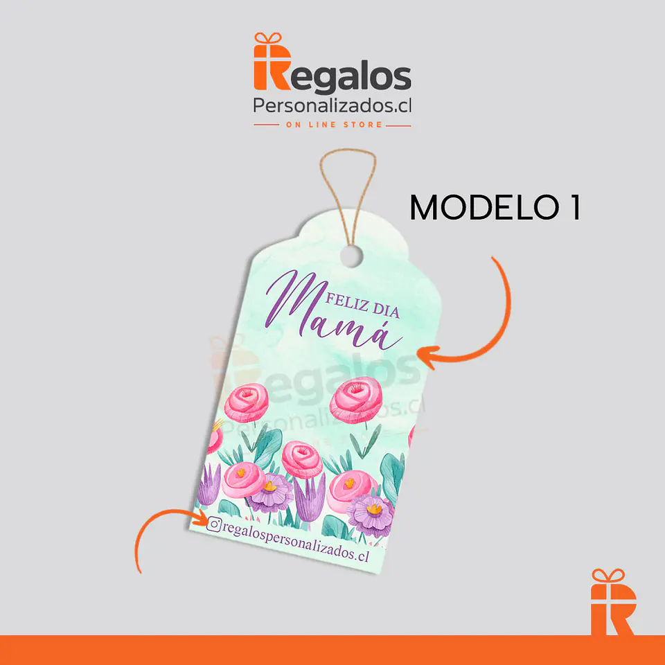 Pack 100 Tag Día de la Madre 2