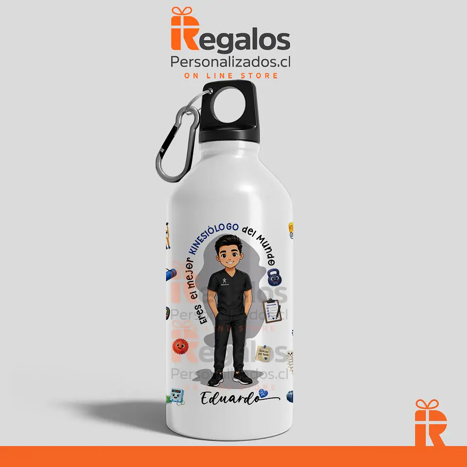 Botella diseño Kinesiologo avatar 2 1