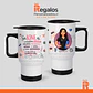 Mug térmico diseño kinesióloga avatar 2 - Miniatura 1