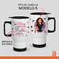 Mug térmico diseño kinesióloga avatar 2 - Miniatura 6