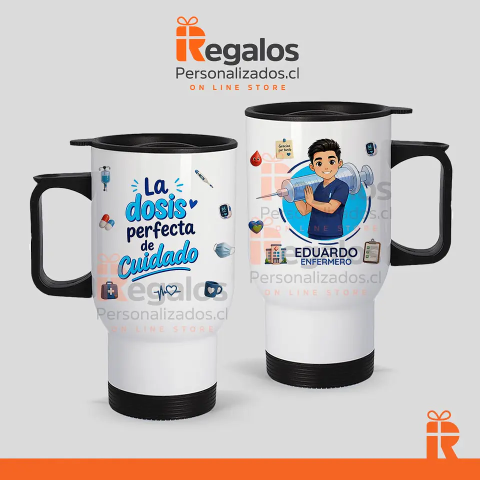 Mug térmico diseño Enfermero 1