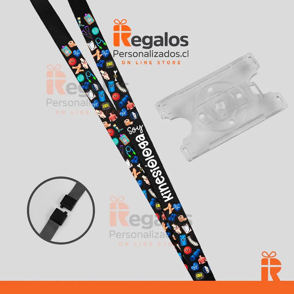 Lanyard Kinesiologia unisex 3