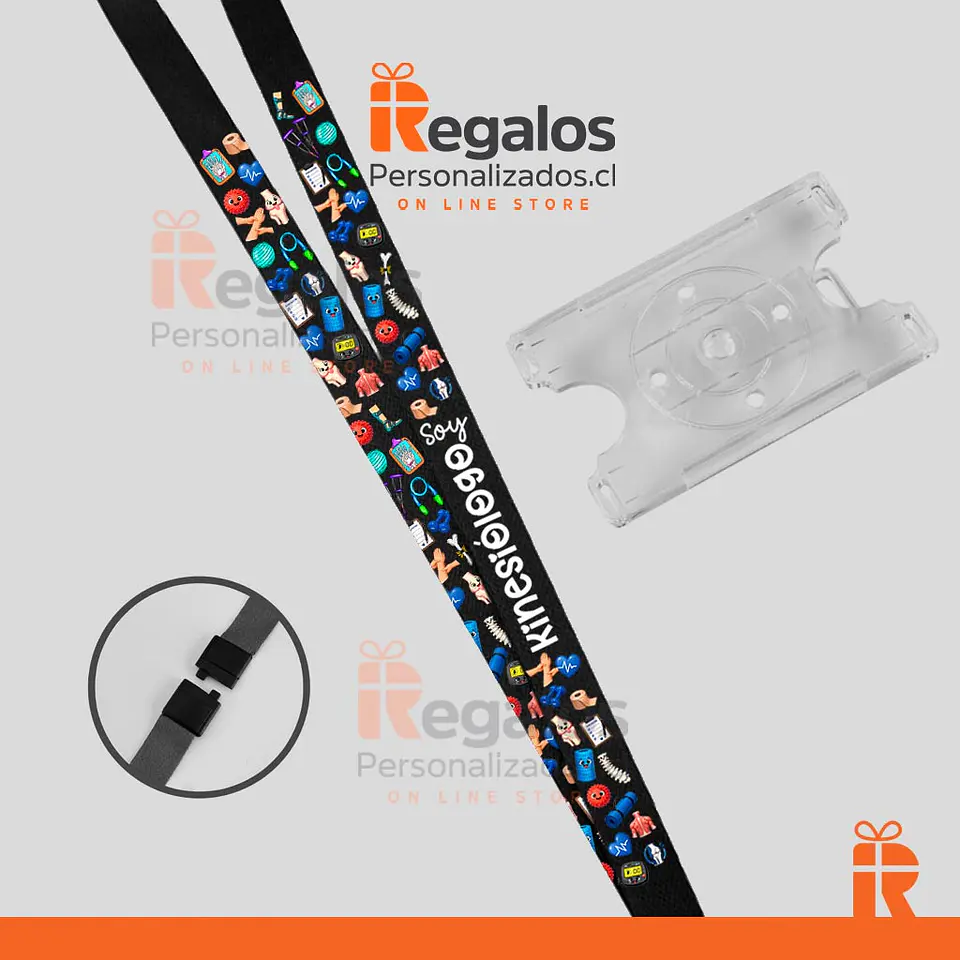 Lanyard Kinesiologia unisex 4