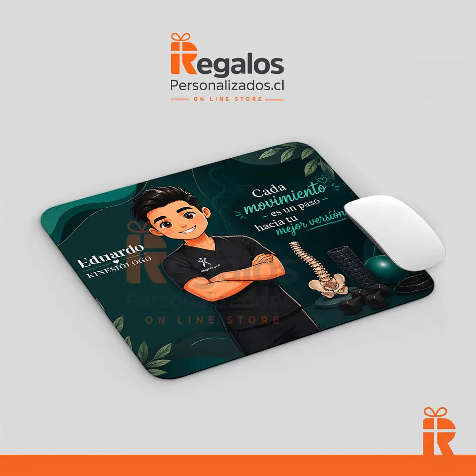 Mouse pad diseño Kinesiólogo avatar 2 1