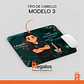 Mouse pad diseño Kinesiólogo avatar 2 - Miniatura 4