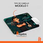 Mouse pad diseño Kinesiólogo avatar 2 - Miniatura 2