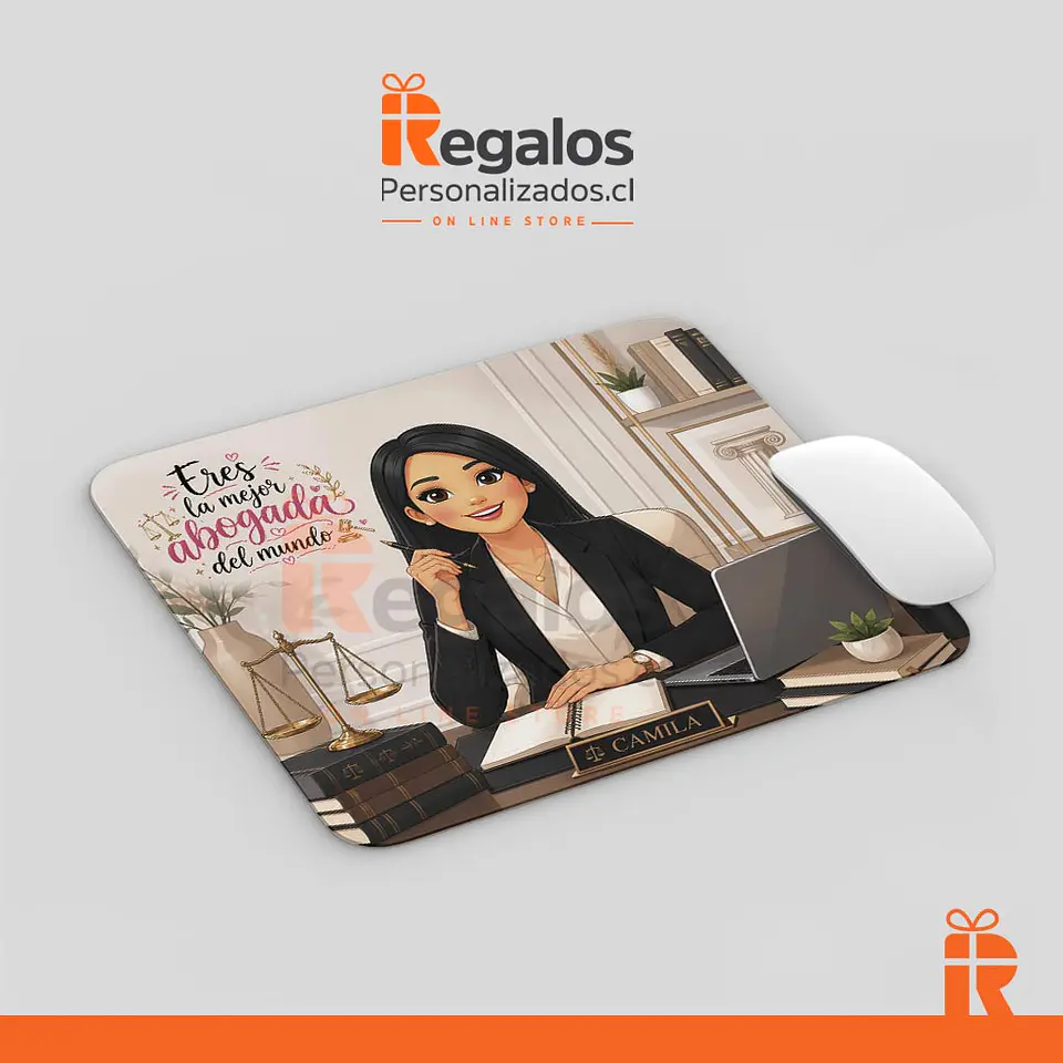 Mouse pad diseño Abogada avatar 2 1