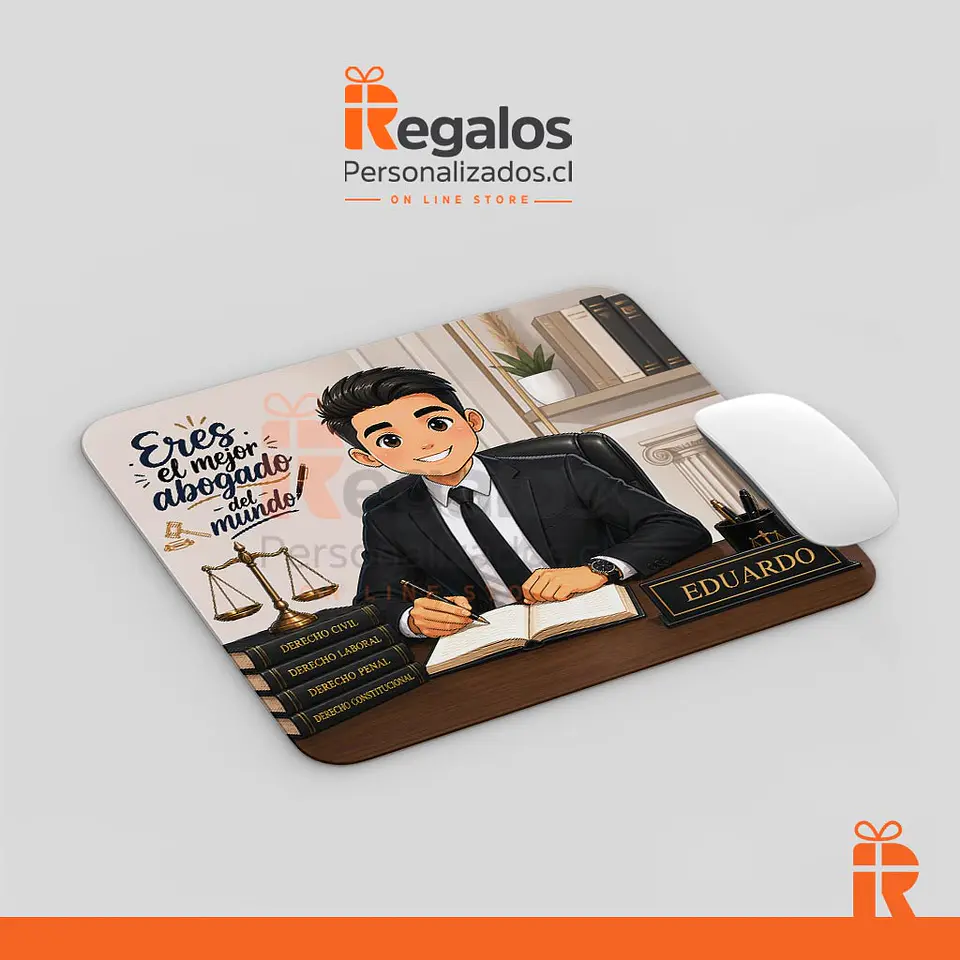 Mouse pad diseño Abogado 1