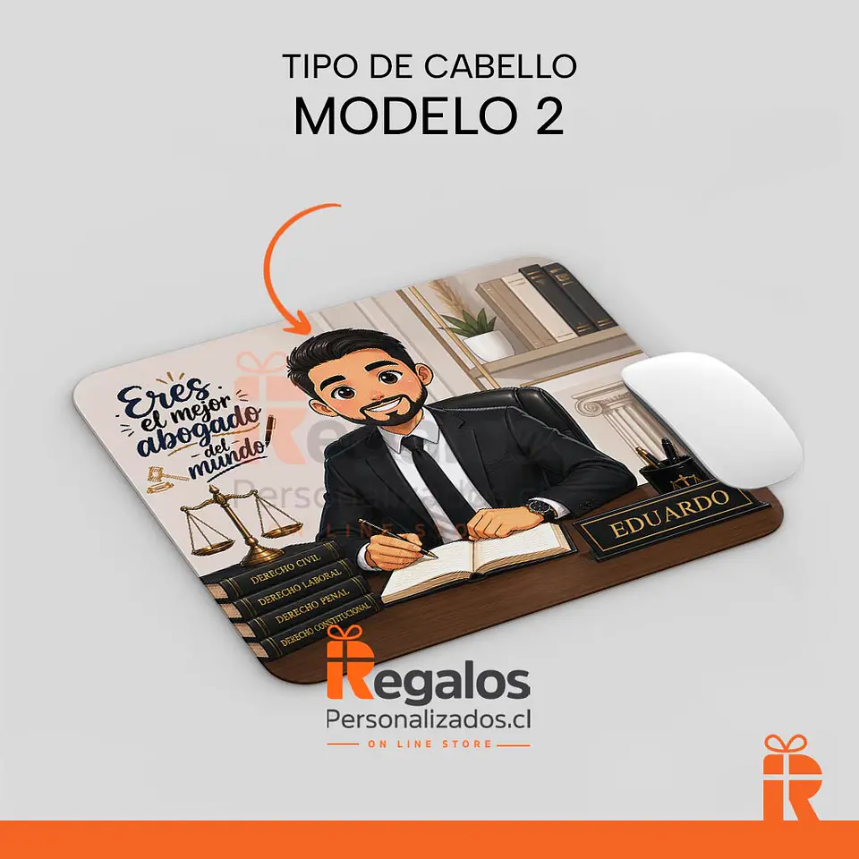 Mouse pad diseño Abogado 3