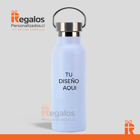 Botella térmica blanca 750cc