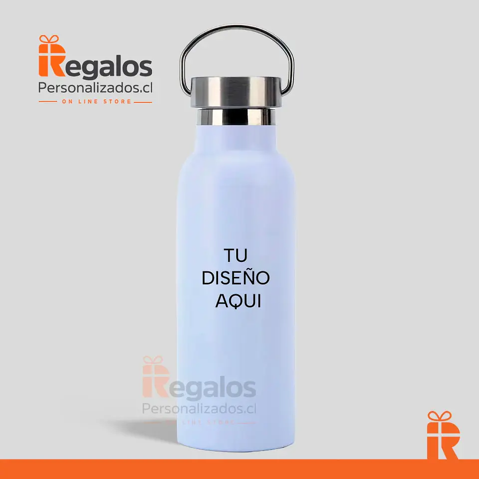 Botella térmica blanca 750cc 1