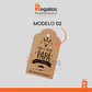 Tags Kraft  Día del Papá | Personalizados con Instagram o Nombre de Empresa, compra mínima 50 unidades - Miniatura 5