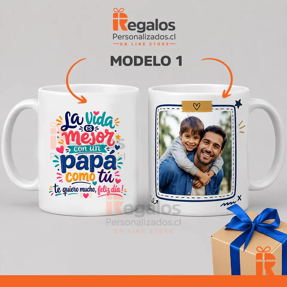 Tazón clásico diseño Papá 2