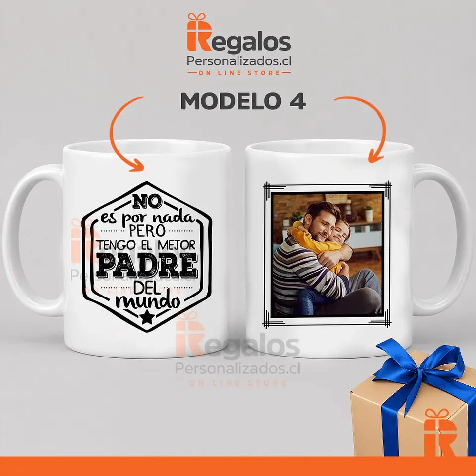 Tazón clásico diseño Papá 5