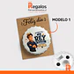 Destapador magnético diseño Papá - Miniatura 2