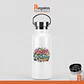Botella térmica blanca acero inoxidable, 750cc - Miniatura 2