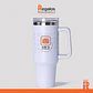 Tumbler térmico 1.2lt blanco personalizado - Miniatura 1