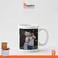 Tazón clásico blanco, personalizado - Miniatura 2