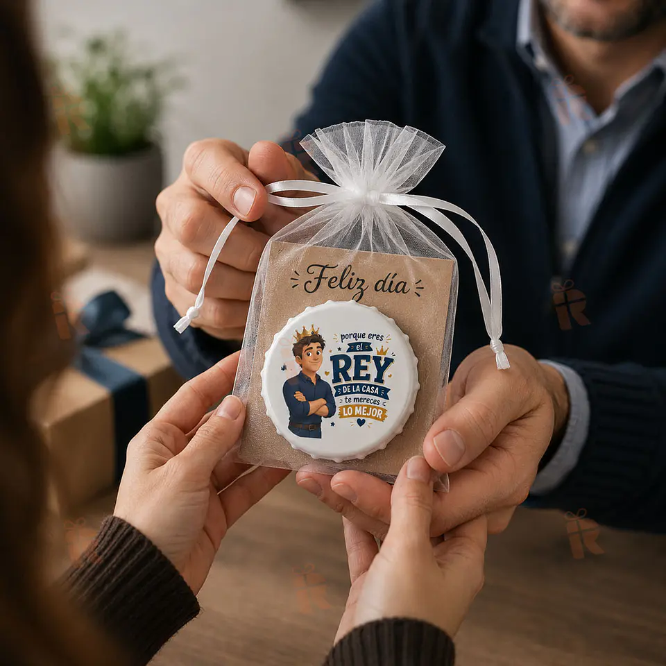 Destapador Magnético Personalizado para Papá 5