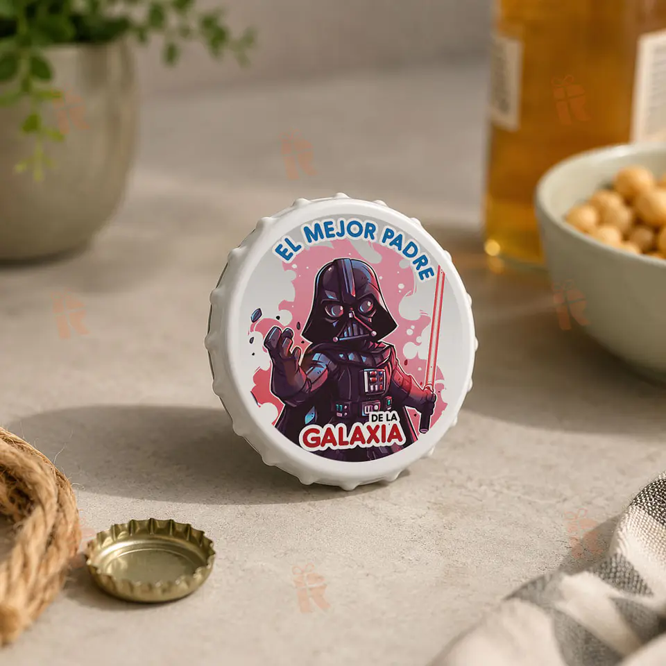 Destapador Magnético Personalizado para Papá 8