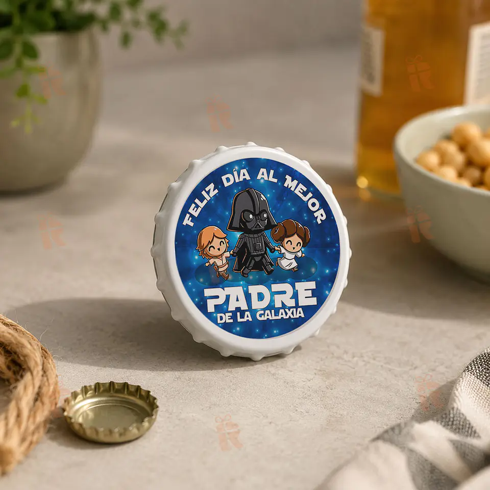 Destapador Magnético Personalizado para Papá 9
