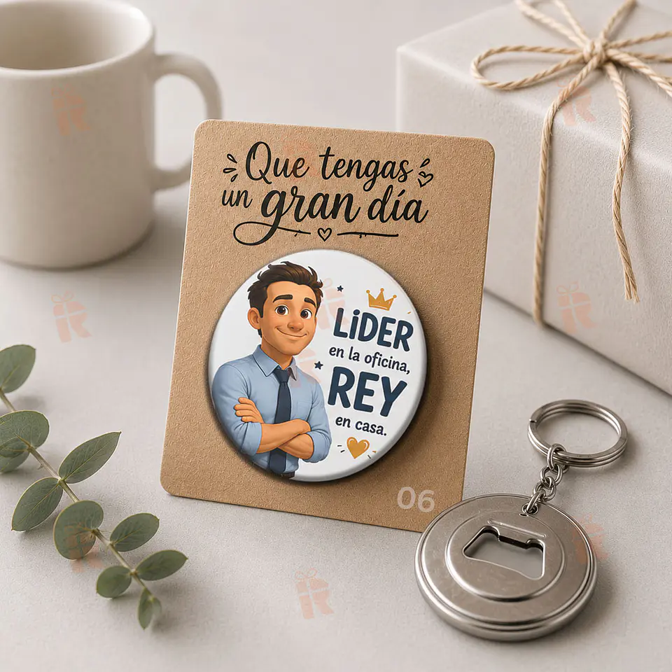 Llavero destapador personalizado para Papá 9
