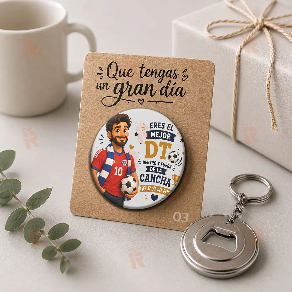 Llavero destapador personalizado para Papá 6