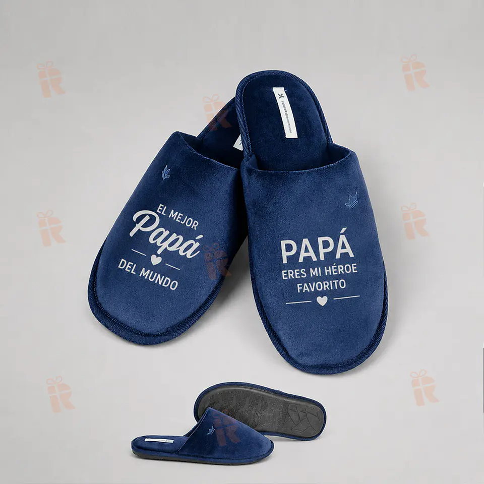 Pantuflas Palmers Personalizadas con Foto, Logo o Frase 2