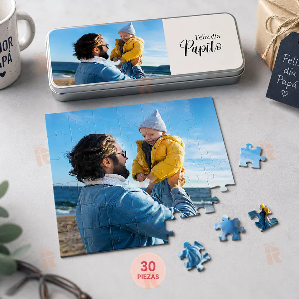 Puzzle Personalizado con foto y Caja Metálica 1