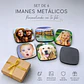 Pack 6 Imanes Metálicos Personalizados con Foto | Incluye Caja de Regalo - Miniatura 1