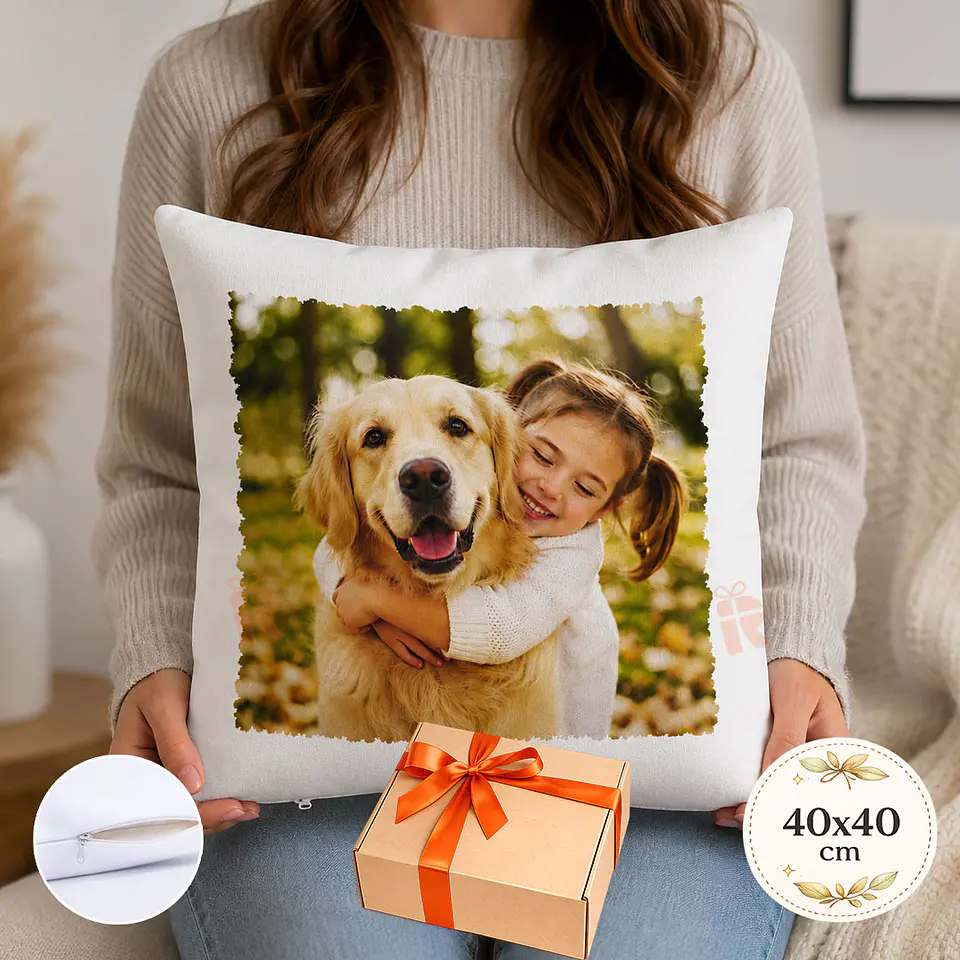Cojín Personalizado por un lado 5